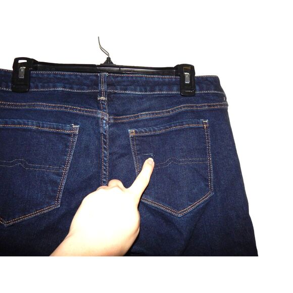 ARIZONA JEAN CO. women's junior's 13 average super skinny denim jean shorts - Picture 11 of 12